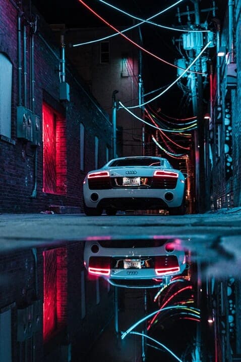 Audi White Street