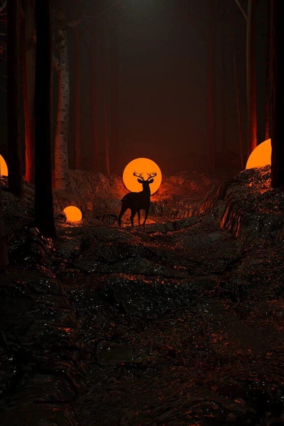 Deer Glow