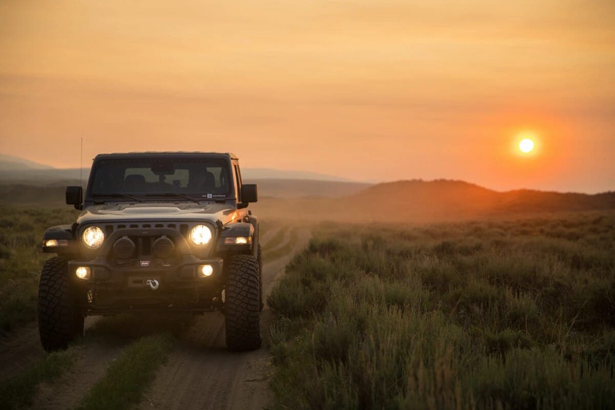 Jeep Sunset