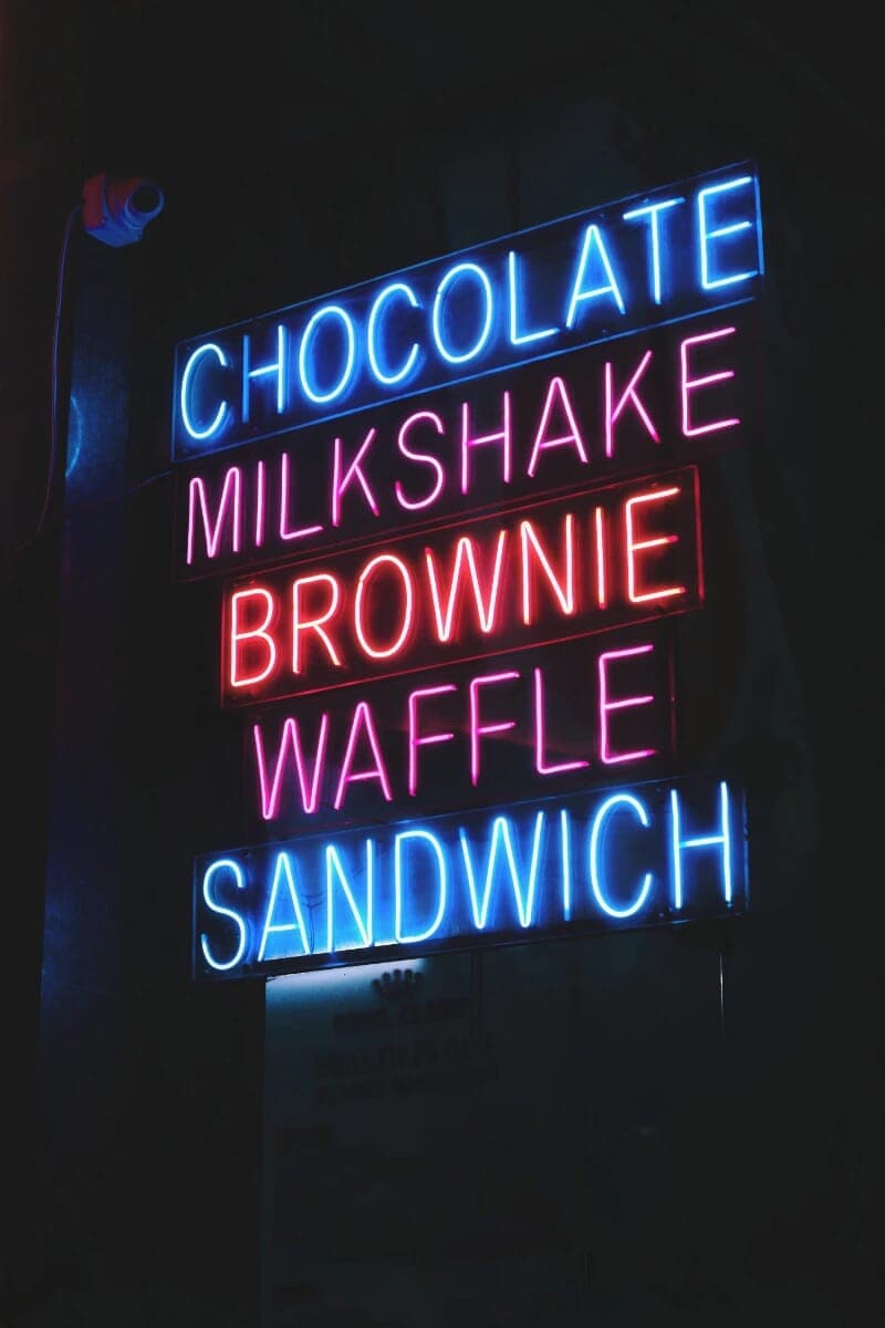 Neon Chocolate