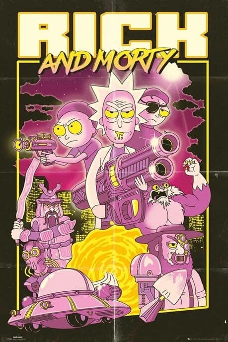 Rick And Morty Retro