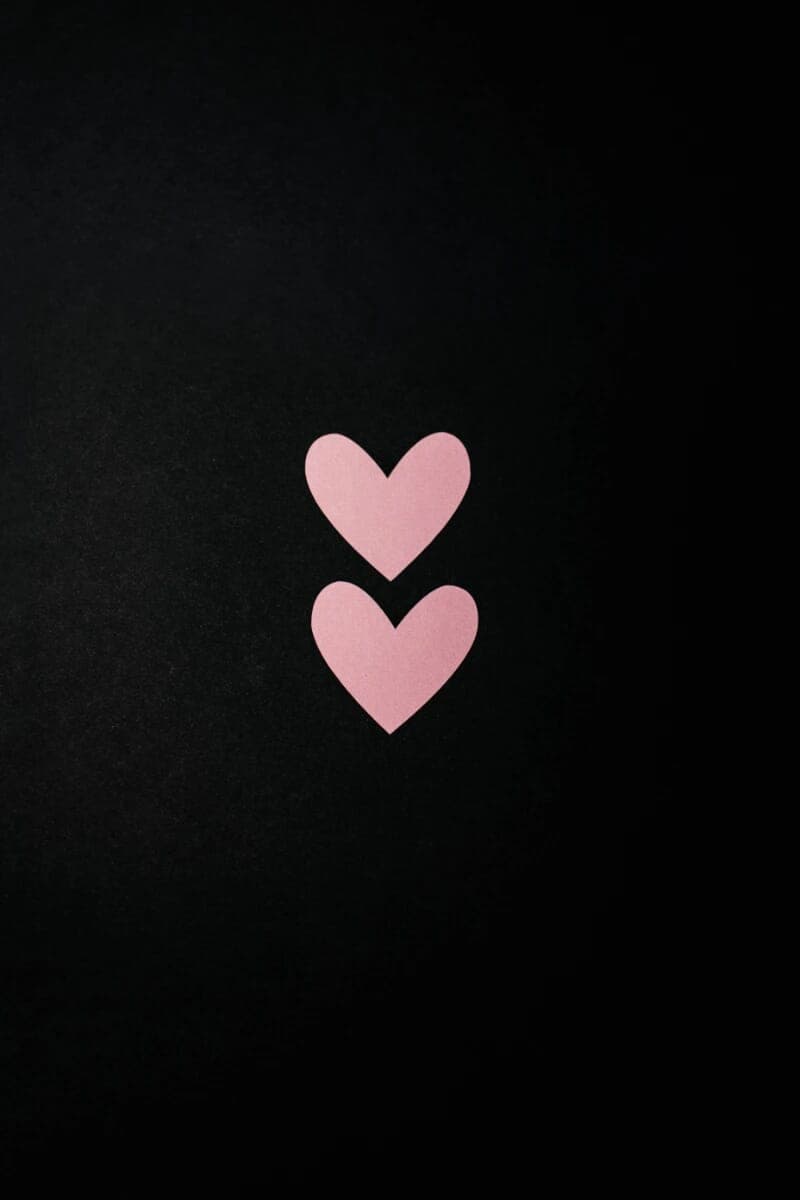 Vertical hearts